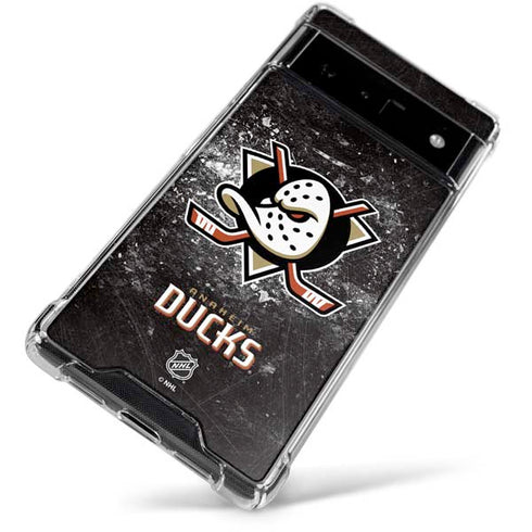 NHL Anaheim Ducks Iced Google Pixel 6 Clear Case